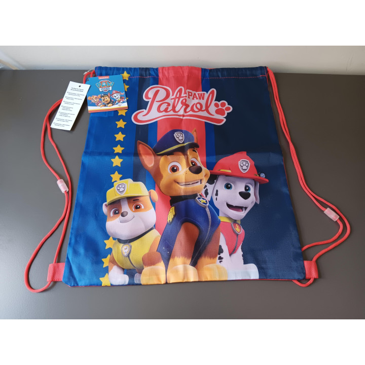 Paw Patrol Gymtas / Zwemzak - Chase, Marshall & Rubble (Nieuw met kaartjes)
