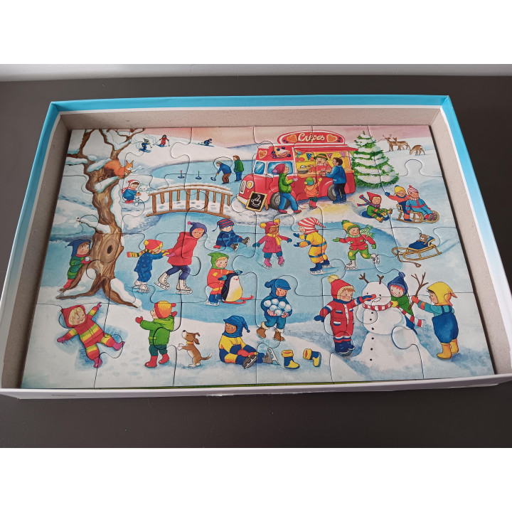 Ravensburger Puzzel - 2x24 Stukjes - Winter & Zomer