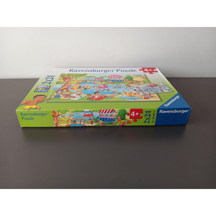 Ravensburger Puzzel - 2x24 Stukjes - Winter & Zomer