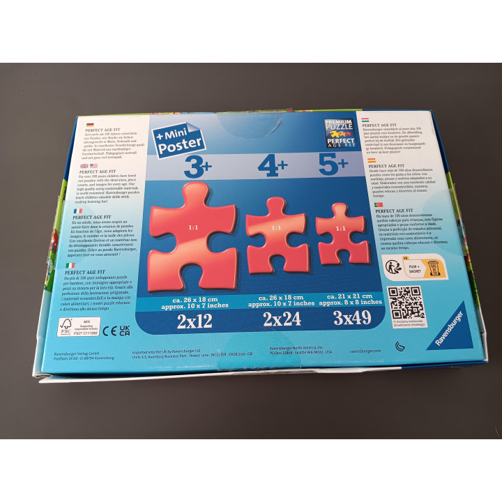 Ravensburger Puzzel - 2x24 Stukjes - Winter & Zomer