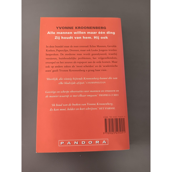 Alle mannen willen maar één ding - Yvonne Kroonenberg