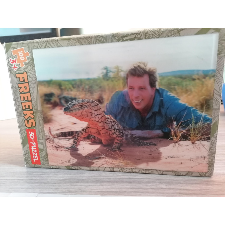 Freeks 3D-Puzzel - Hagedis & Freek Vonk - 100 Stukjes