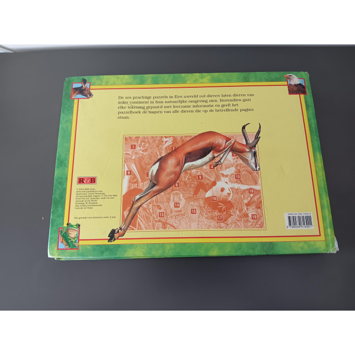 Een Wereld vol Dieren - Puzzelboek (6 puzzels)