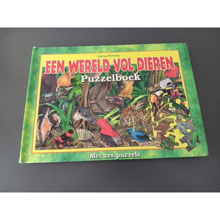 Een Wereld vol Dieren - Puzzelboek (6 puzzels)