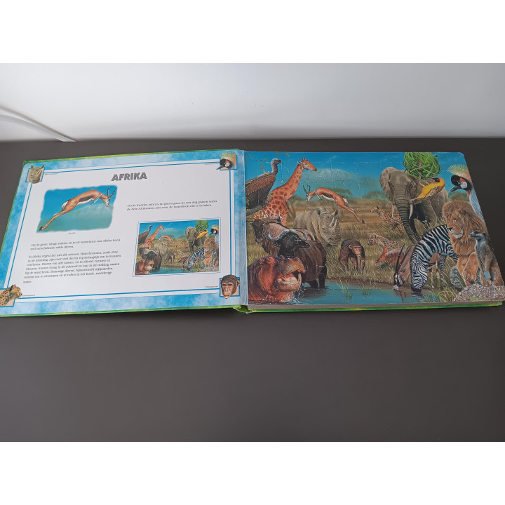 Een Wereld vol Dieren - Puzzelboek (6 puzzels)