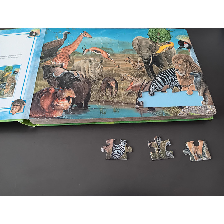 Een Wereld vol Dieren - Puzzelboek (6 puzzels)