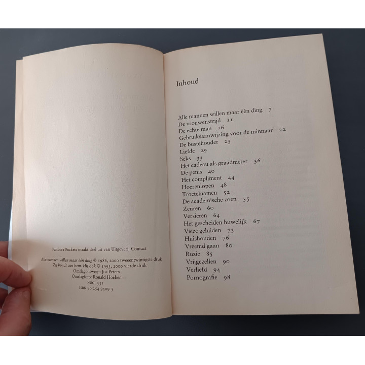 Alle mannen willen maar één ding - Yvonne Kroonenberg