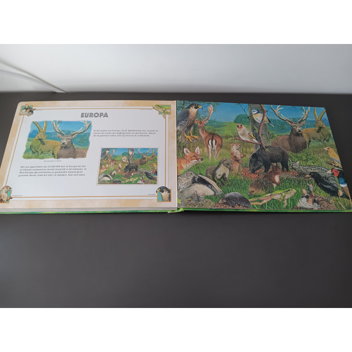 Een Wereld vol Dieren - Puzzelboek (6 puzzels)