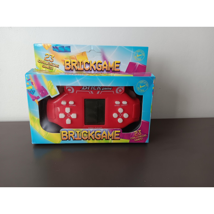 Brickgame - Retro Mini Gameconsole (23 Spelletjes) - Rood