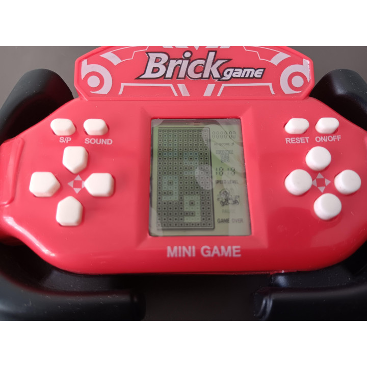 Brickgame - Retro Mini Gameconsole (23 Spelletjes) - Rood