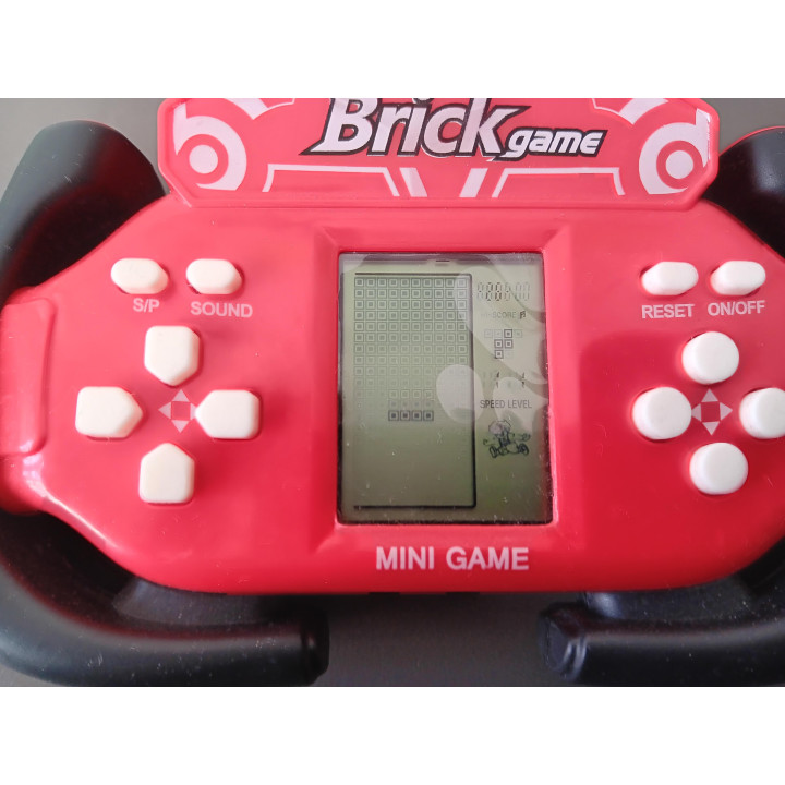 Brickgame - Retro Mini Gameconsole (23 Spelletjes) - Rood